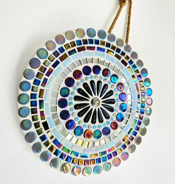 Mosaic wall hanging.